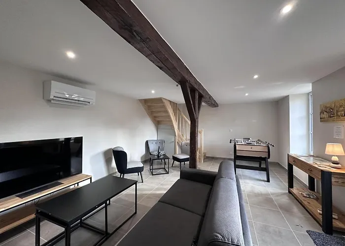 Charme Authentique A Theneuille, Inclus - Fr-1-489-571 בית נופש *